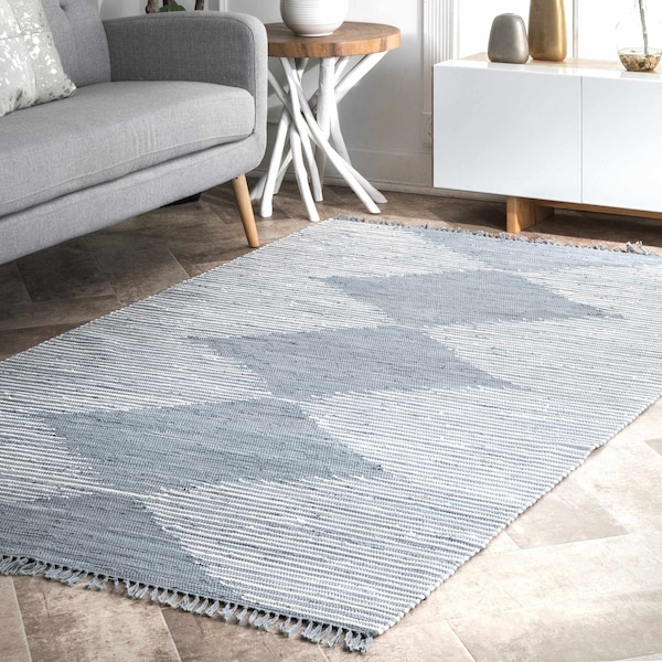 Nuloom Collins Lined Diamonds Area Rug 5ft x 8ft NEMA7C508 Zoro